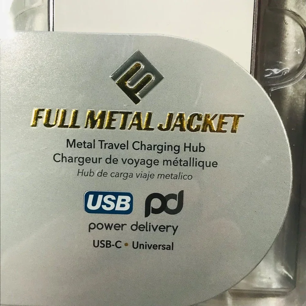 Qmadix Premium Home Charger Single Port Metal Travel Charger New In Package